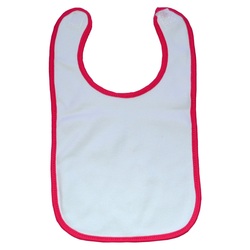 Red Personalized Baby Bibs