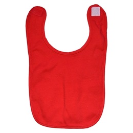 Red Personalized Baby Bibs